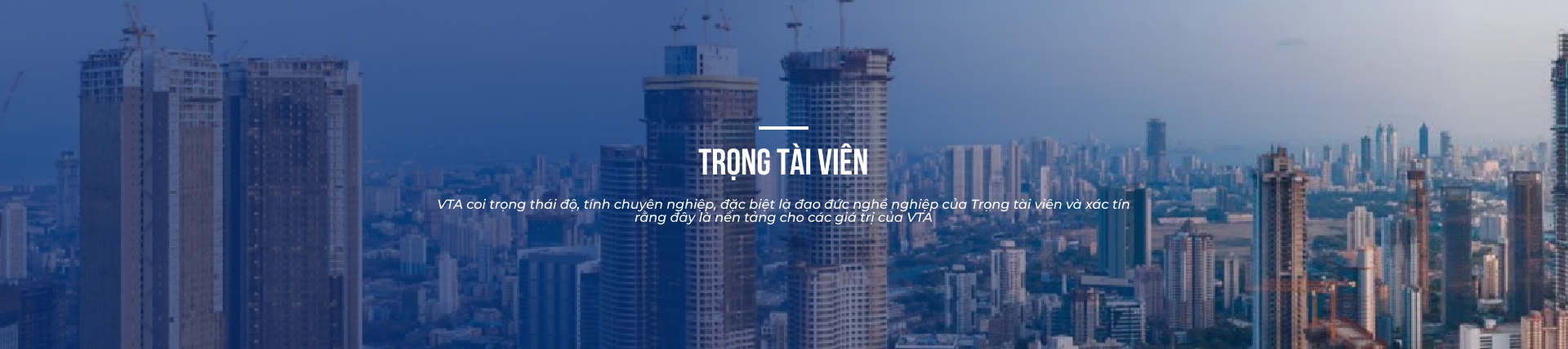 Danh sách trọng tài viên